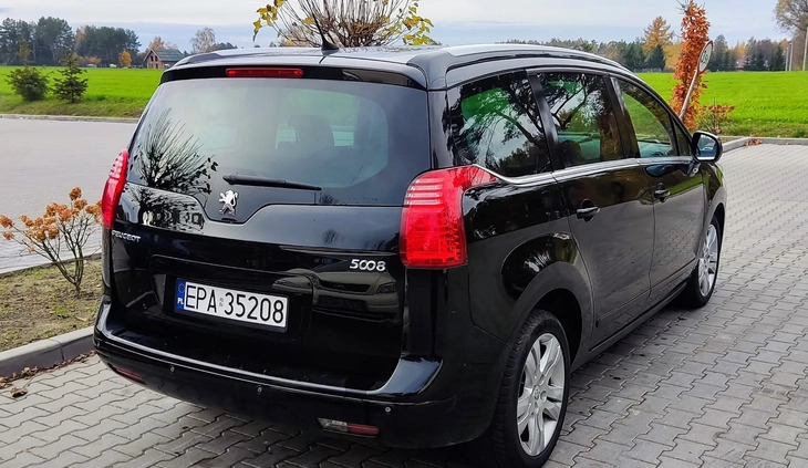 Peugeot 5008 cena 31450 przebieg: 267440, rok produkcji 2013 z Tuszyn małe 29